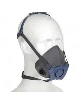 Demi masque pour filtre coton et charbon