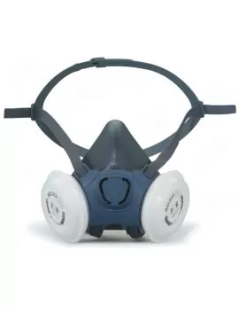 Demi masque pour filtre coton et charbon