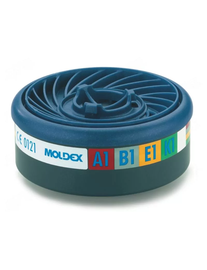 Filtre anti gaz A1B1E1K1 la paire pour demi masque
