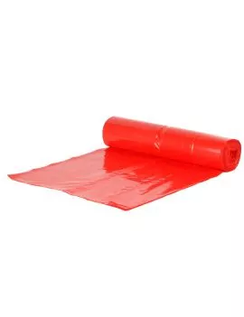 Rouleau de 20 sacs poubelles rouge