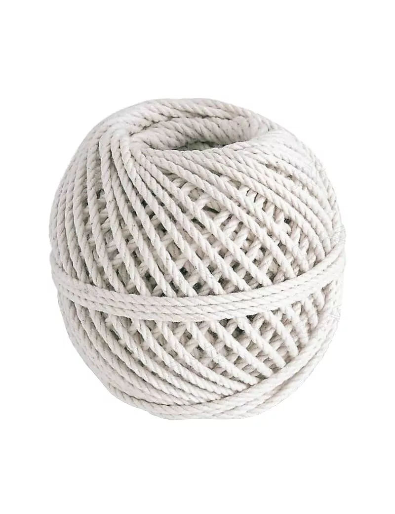 Cordeau câblée coton pelote - 100 grammes