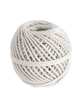 Cordeau câblée coton pelote - 100 grammes