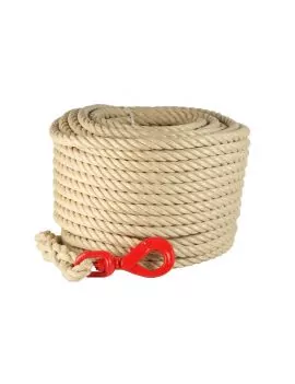 Corde câblée polypropylène à poulie avec crochet et épissure