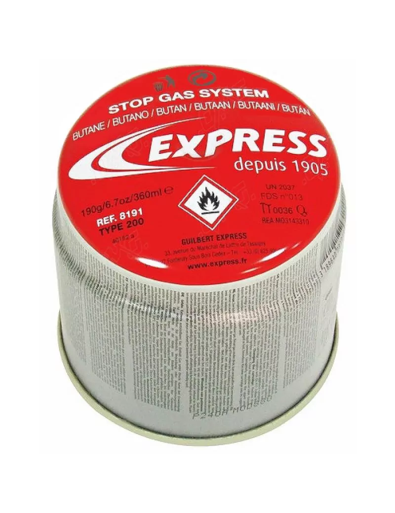Cartouche sécurisée butane - 190g
