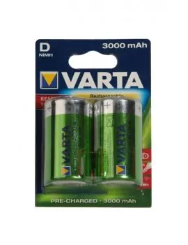 Pile D LR20 rechargeable - Lot de 2