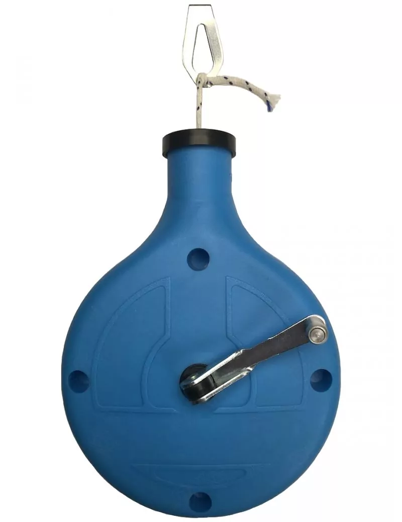 Cordex bleu 30m tressé plastique