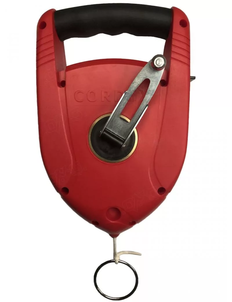 Cordex rouge magnum tressé 50m plastique
