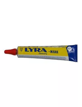 Marqueur peinture indélébile en tube rouge