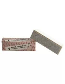 Brosse effaceur magnétique