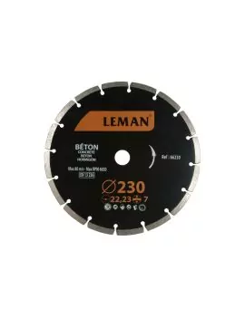 Disque diamant 230 mm béton
