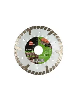 Disque diamant tuile, pierre 125 mm minéral