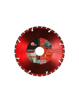 Disque diamant brasé 125 mm fusion