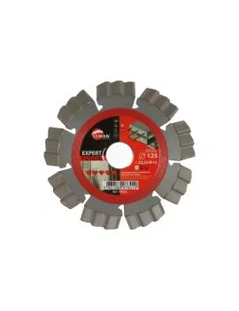 Disque diamant béton armé 125 mm fusion