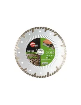 Disque diamant 230 mm minéral avec flasque