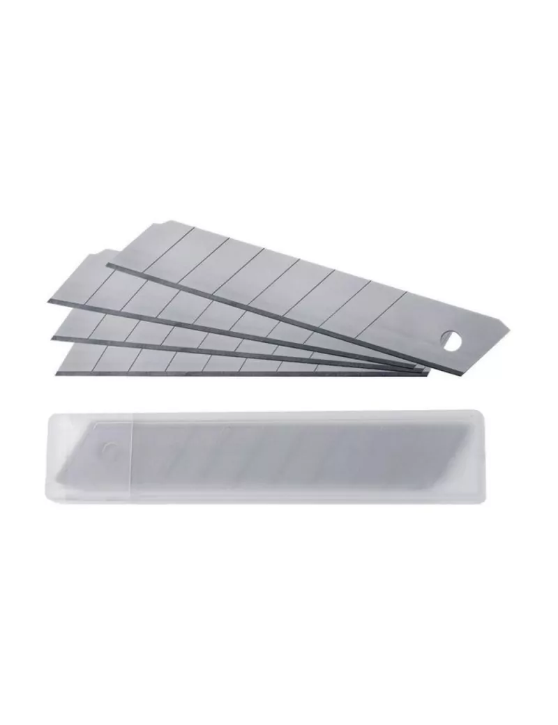 Lames 18 mm de rechange pour cutter - boite de 10