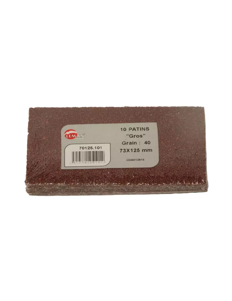 Feuille abrasif velcro 