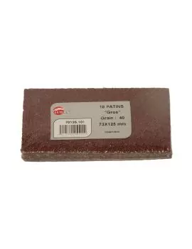 Feuille abrasif velcro 