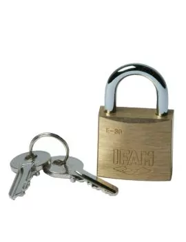 Cadenas à clés s'entrouvrant