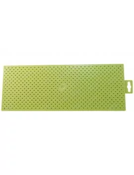 Taloche plastique rectangle ABS verte