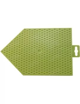 Taloche plastique pointue ABS verte