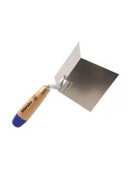Truelle inox d'angle exterieur cazzuola