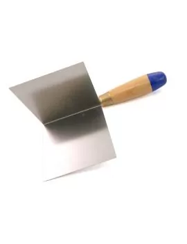 Truelle inox d'angle exterieur cazzuola