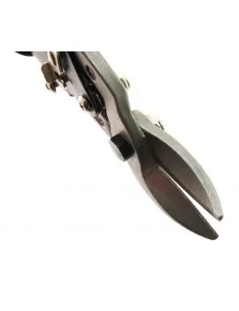Cisaille aviation lame etroite coudé  