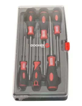 Coffret de 6 tournevis anti-glisse
