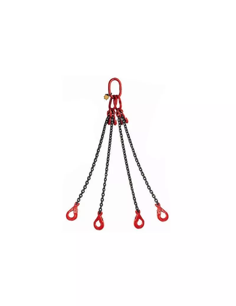 Chaine de levage 4 brins 4 m 4,2t 