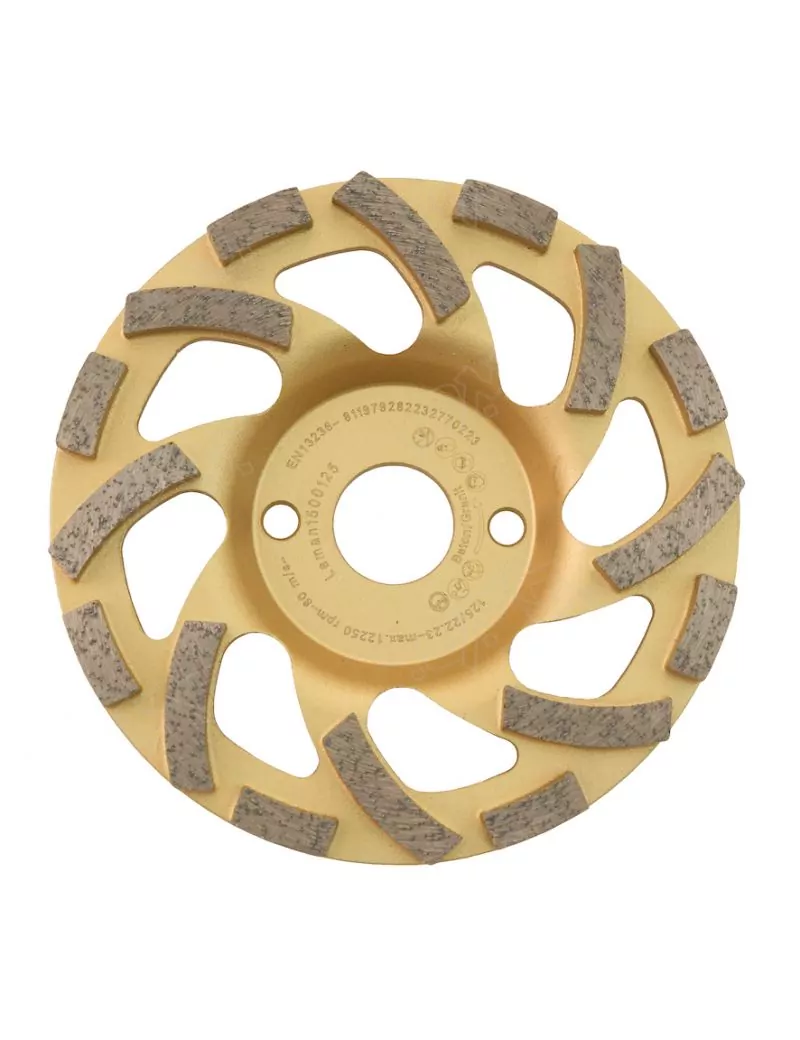 Plateau diamanté segment droit