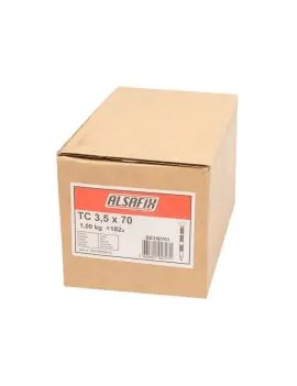 Pointe acier striée carton 1 kg