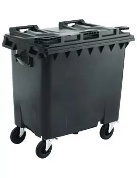 Poubelle container 770 L à roulettes