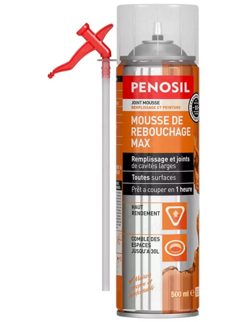 Mousse de rebouchage max - 500 mL