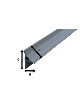 Profil rond 20x20 longueur 2,5m - botte de 100m