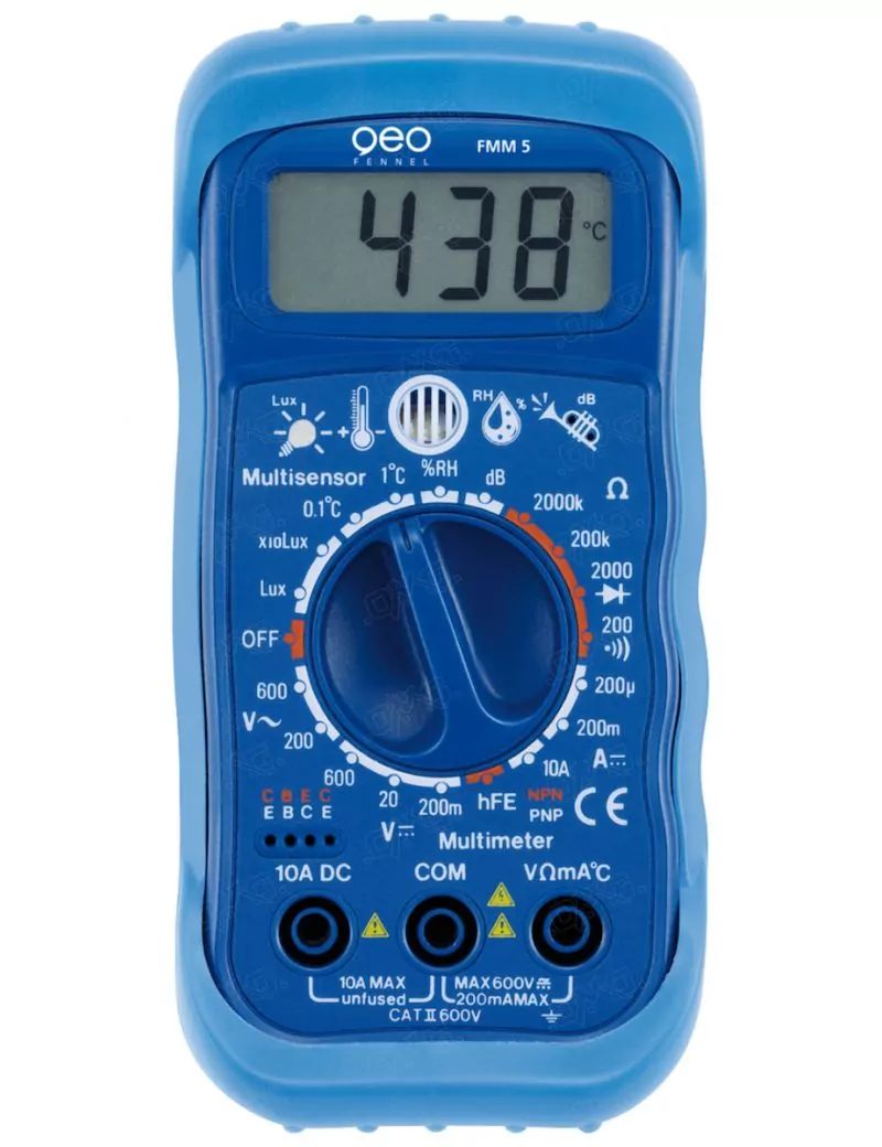 Multimètre multicapteur 5 en 1