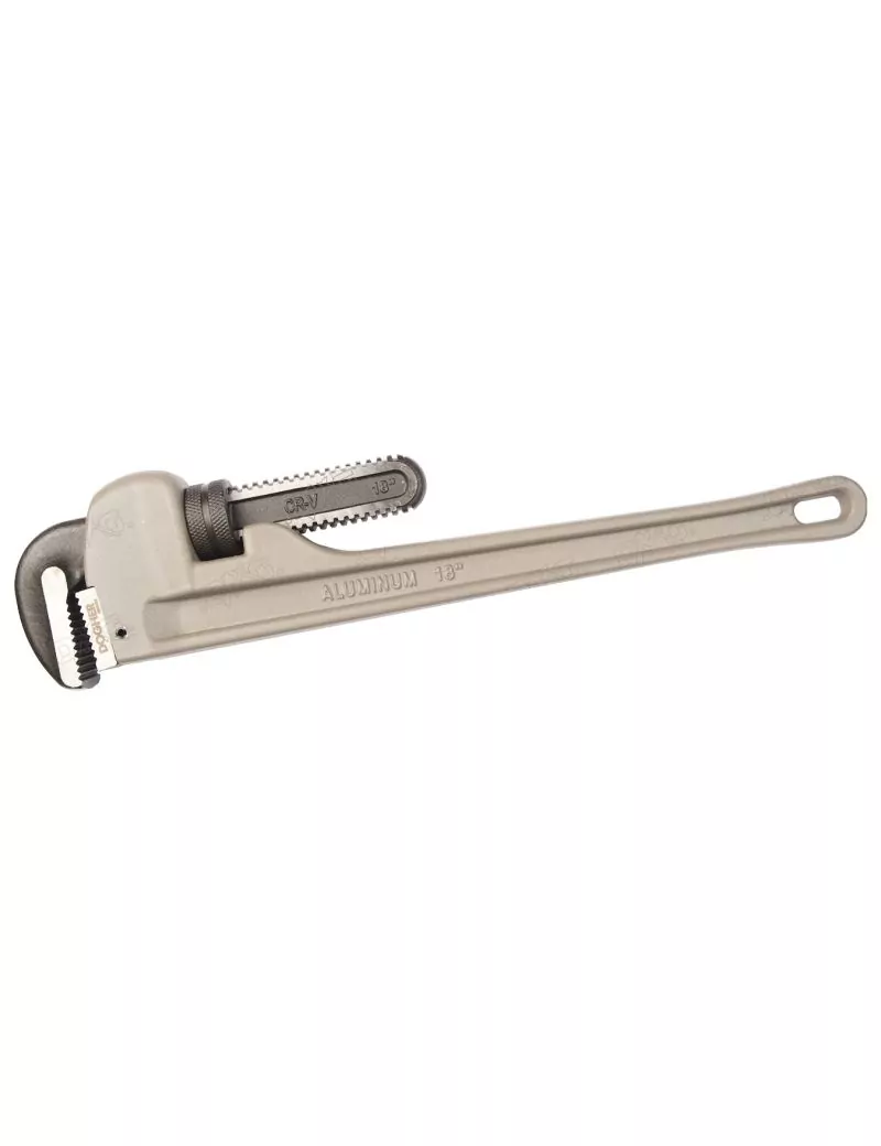 Clé serre-tubes Stillson aluminium droite