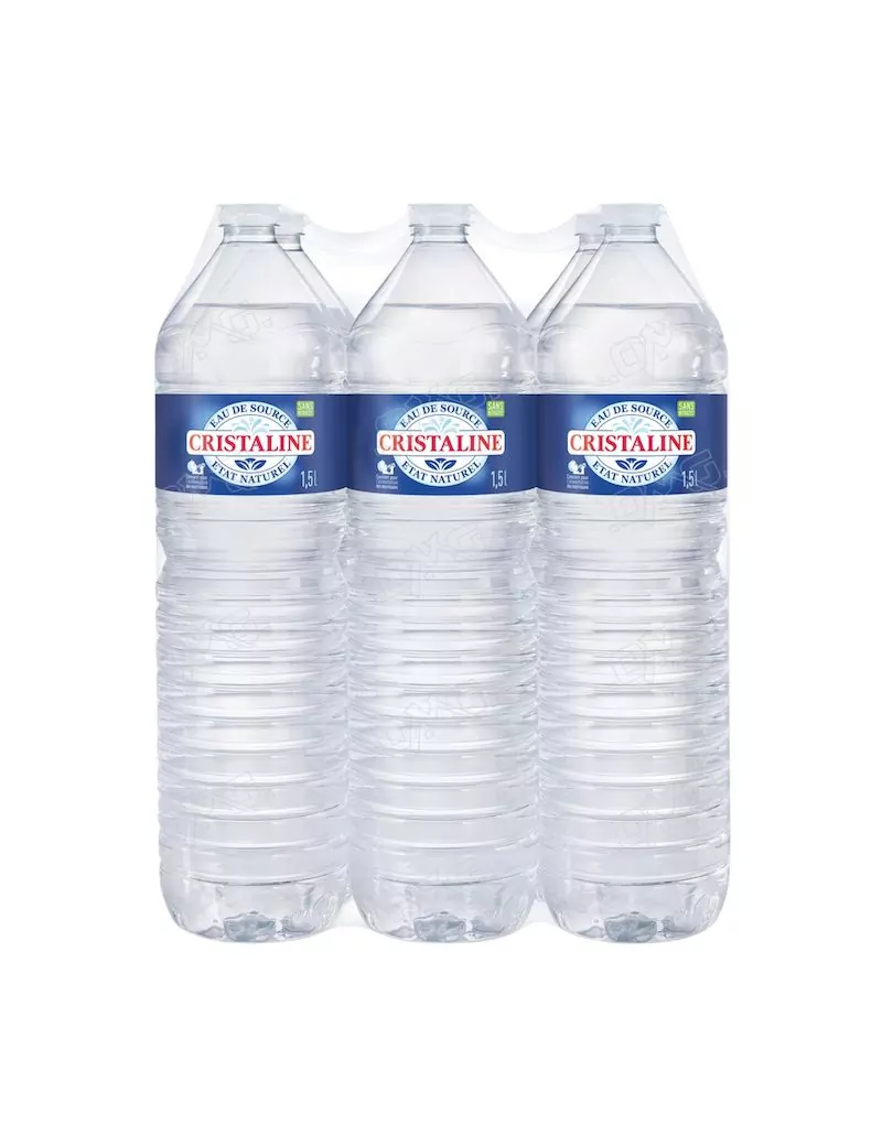Pack de 6 bouteilles d'eau 150 cl
