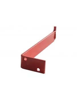 Seau incendie rouge + patte de fixation