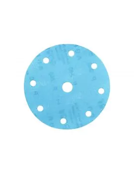 Disque velcro d.150 perforé 8+1 trous corindon résine