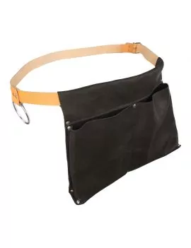 Poche à clous en cuir - 2 poches