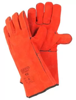 Gants rouge anti chaleur soudure T10