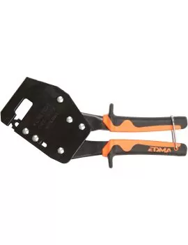 Pince à sertir les rails et montants à une main