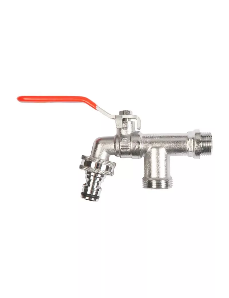 Robinet de jardin double sortie