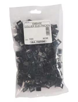 Embase collier électricien - sachet de 100