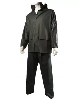 Ensemble de pluie qualité supérieur vert 