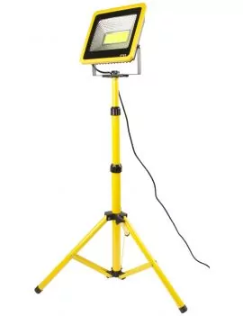 Projecteur de chantier sur trépied