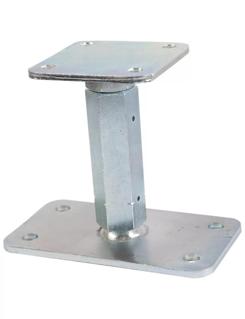 Pied réglable sur platine