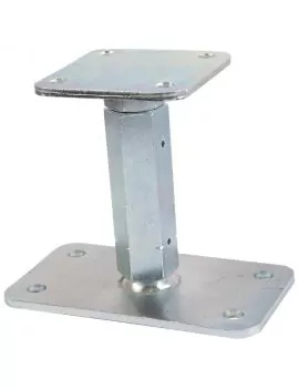 Pied réglable sur platine