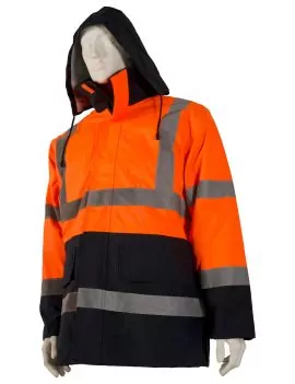 Parka de signalisation 4 en 1 - orange