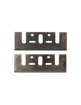 Jeu de 2 fers réaffûtables pour rabot